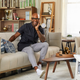 Queer Eye Culture Expert Karamo Brown in FAMU’s redesigned student lounge.